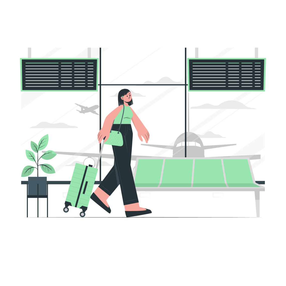 Airport-Christmas airfares